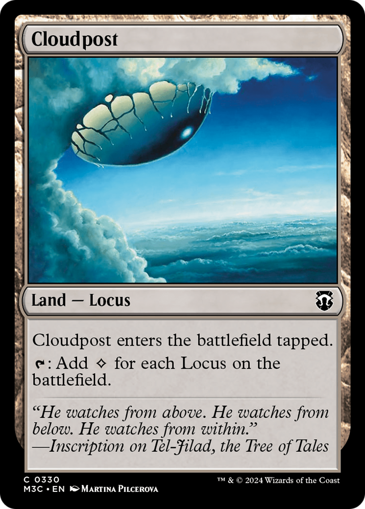 Cloudpost (Ripple Foil) [Modern Horizons 3 Commander] | Gaming Infinity