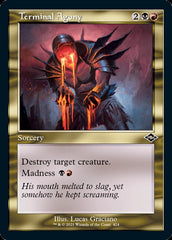 Terminal Agony (Retro Foil Etched) [Modern Horizons 2] | Gaming Infinity
