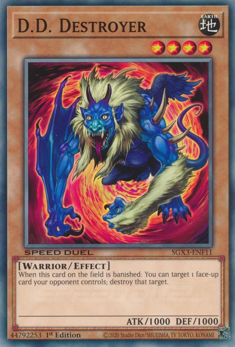 D.D. Destroyer [SGX3-ENF11] Common | Gaming Infinity