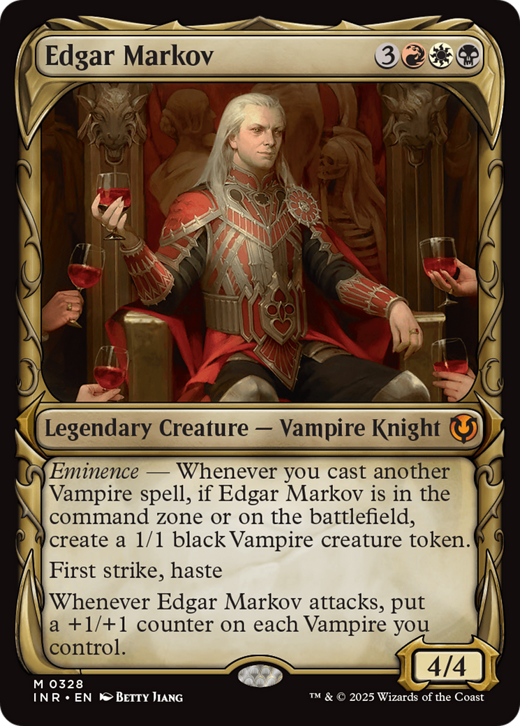 Edgar Markov (Showcase) [Innistrad Remastered] | Gaming Infinity