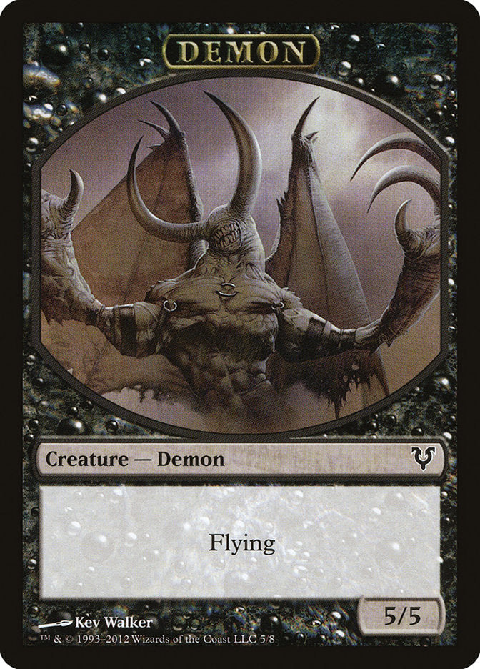 Demon Token [Avacyn Restored Tokens] | Gaming Infinity