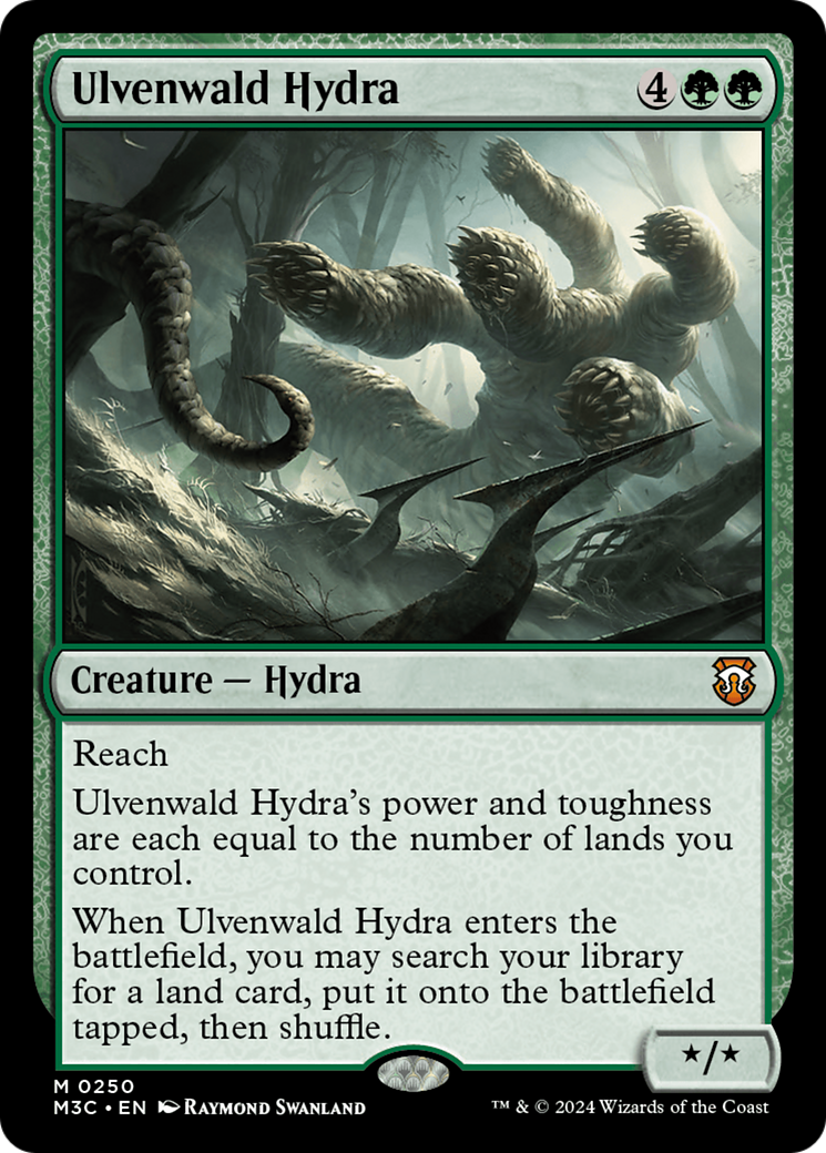 Ulvenwald Hydra (Ripple Foil) [Modern Horizons 3 Commander] | Gaming Infinity