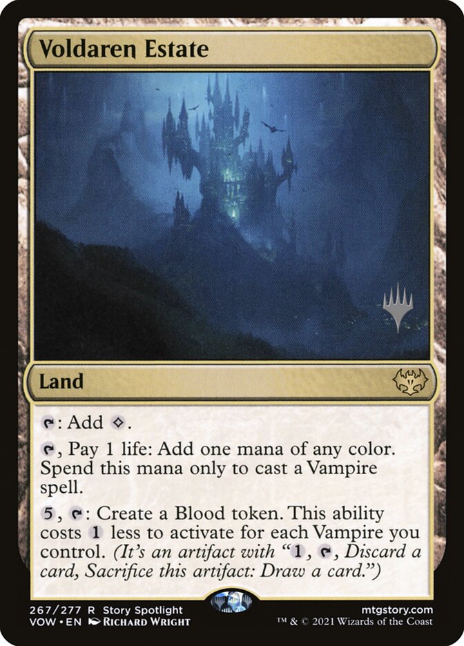 Voldaren Estate (Promo Pack) [Innistrad: Crimson Vow Promos] | Gaming Infinity