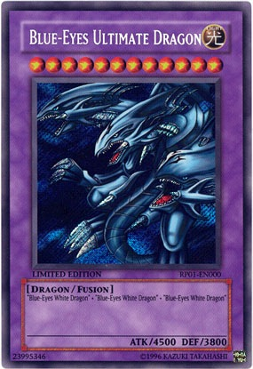 Blue-Eyes Ultimate Dragon [RP01-EN000] Secret Rare | Gaming Infinity