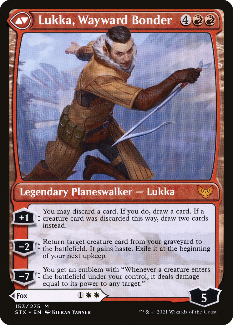 Mila, Crafty Companion // Lukka, Wayward Bonder [Secret Lair: From Cute to Brute] | Gaming Infinity