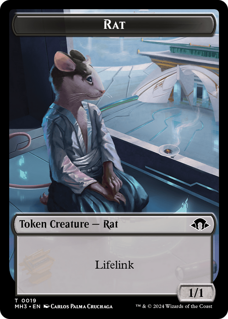 Rat Token [Modern Horizons 3 Tokens] | Gaming Infinity