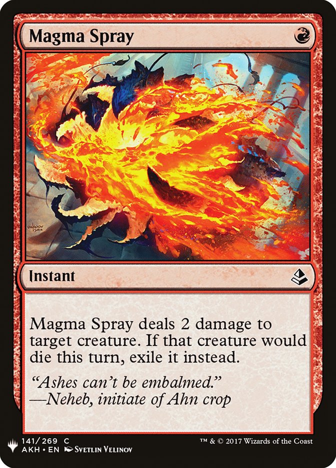 Magma Spray [Mystery Booster] | Gaming Infinity