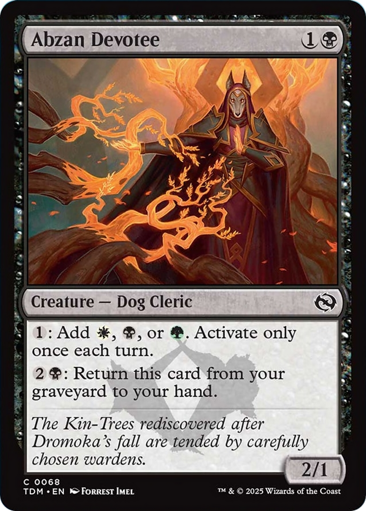 Abzan Devotee [Tarkir: Dragonstorm] | Gaming Infinity