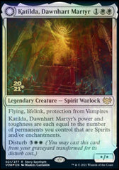 Katilda, Dawnhart Martyr // Katilda's Rising Dawn [Innistrad: Crimson Vow Prerelease Promos] | Gaming Infinity