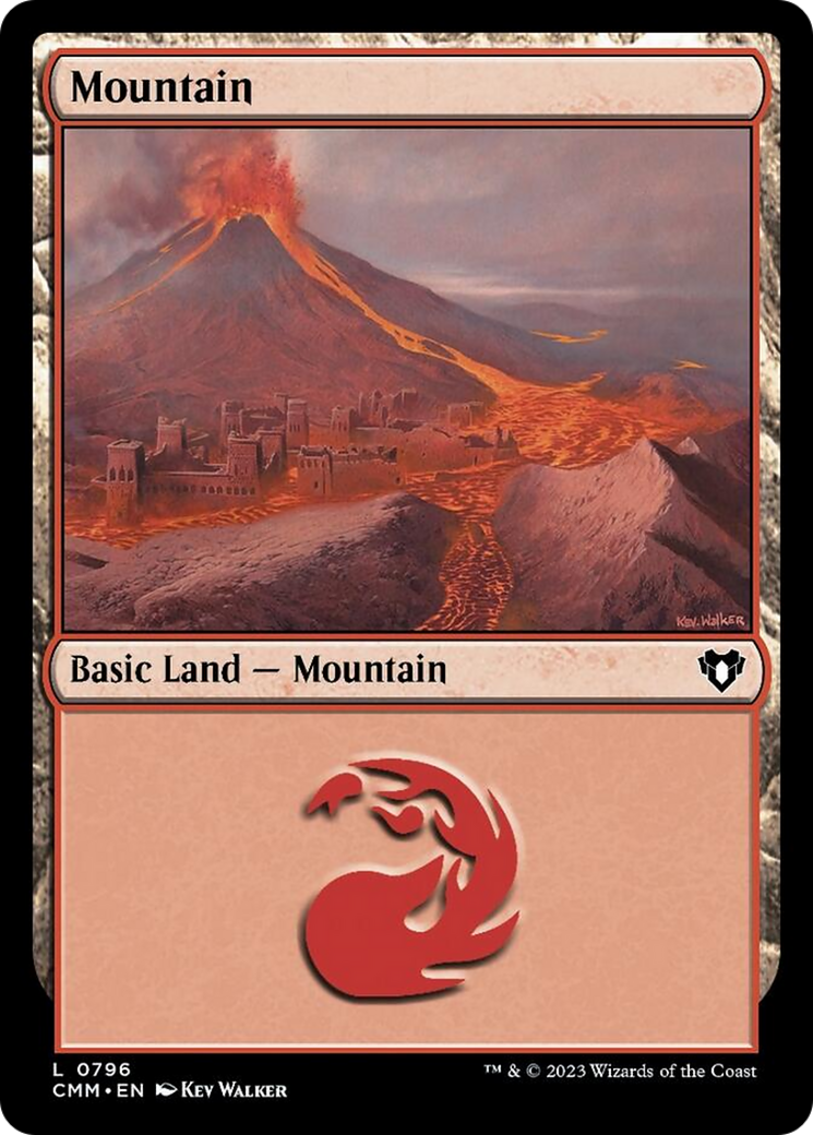 Mountain (796) [Commander Masters] | Gaming Infinity