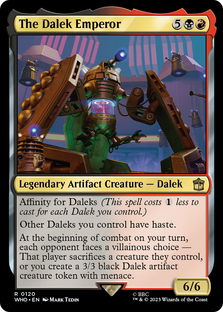 The Dalek Emperor (Extended Art) [Doctor Who] | Gaming Infinity