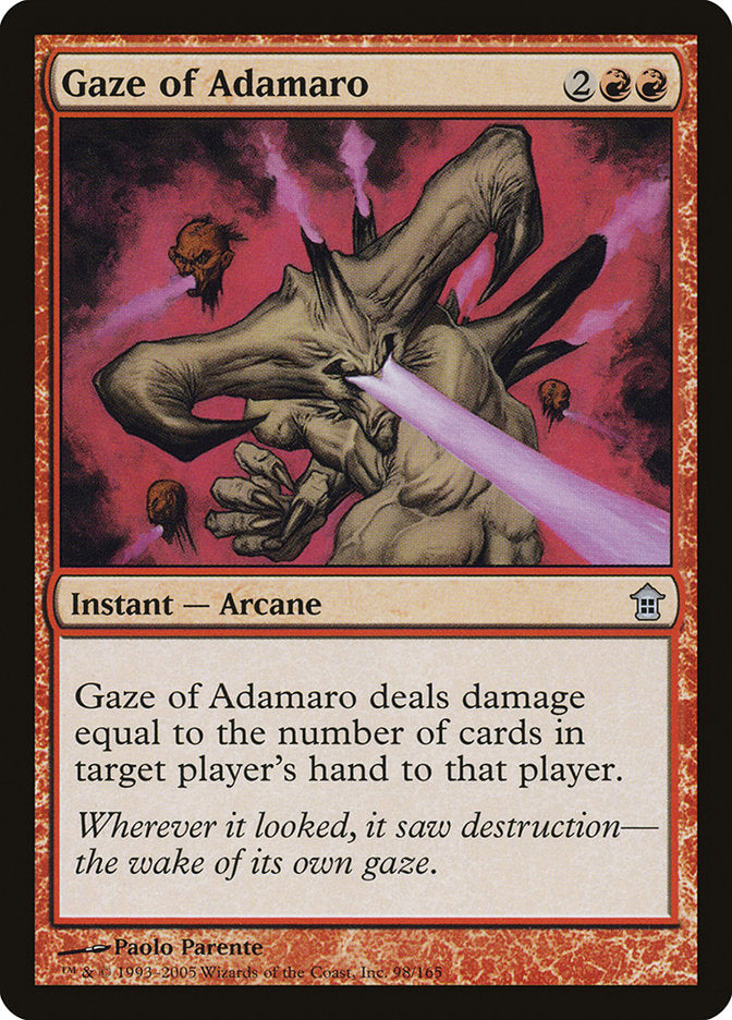 Gaze of Adamaro [Saviors of Kamigawa] | Gaming Infinity