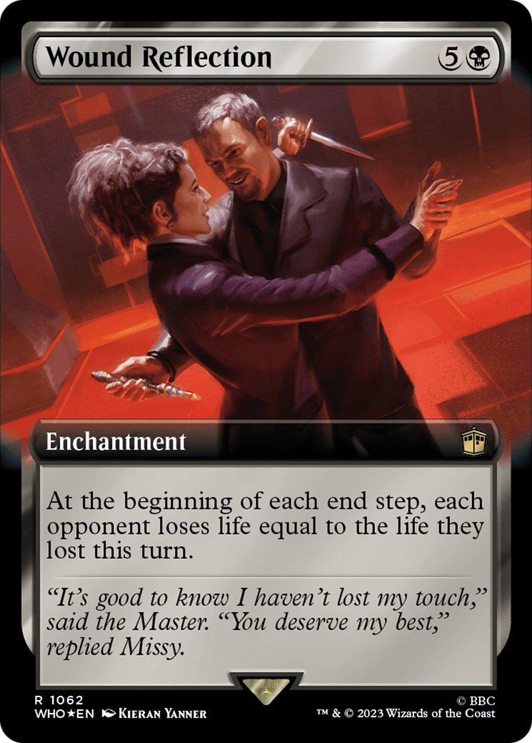 Wound Reflection (Extended Art) (Surge Foil) [Doctor Who] | Gaming Infinity