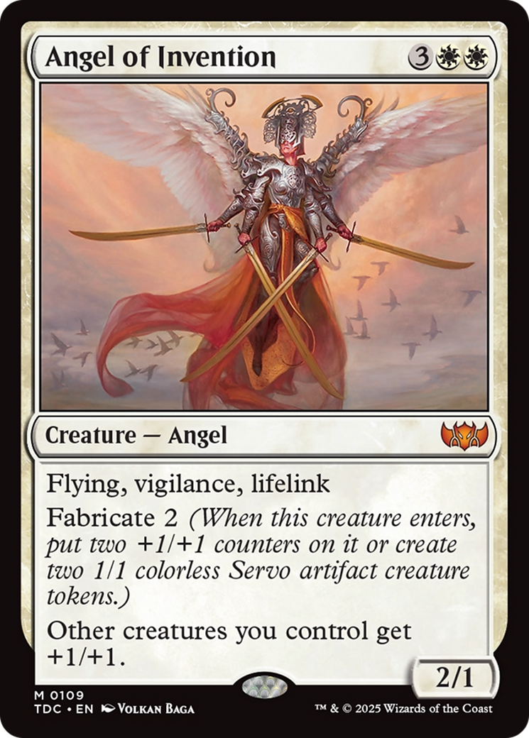 Angel of Invention [Tarkir: Dragonstorm Commander] | Gaming Infinity