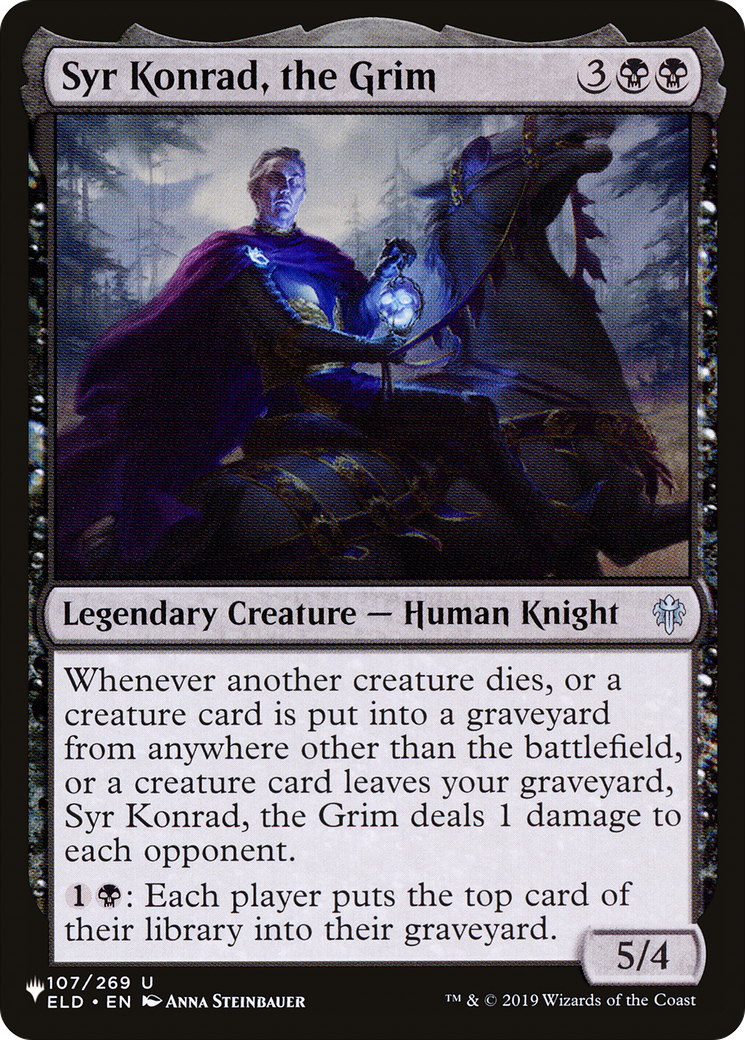 Syr Konrad, the Grim [The List] | Gaming Infinity