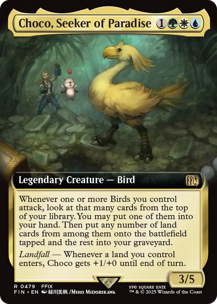 Choco, Seeker of Paradise (Extended Art) [FINAL FANTASY] | Gaming Infinity