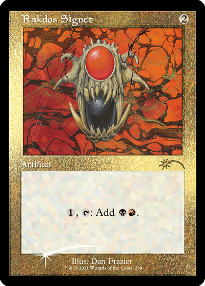 Rakdos Signet (Retro) (Foil Etched) [Secret Lair Drop Series] | Gaming Infinity