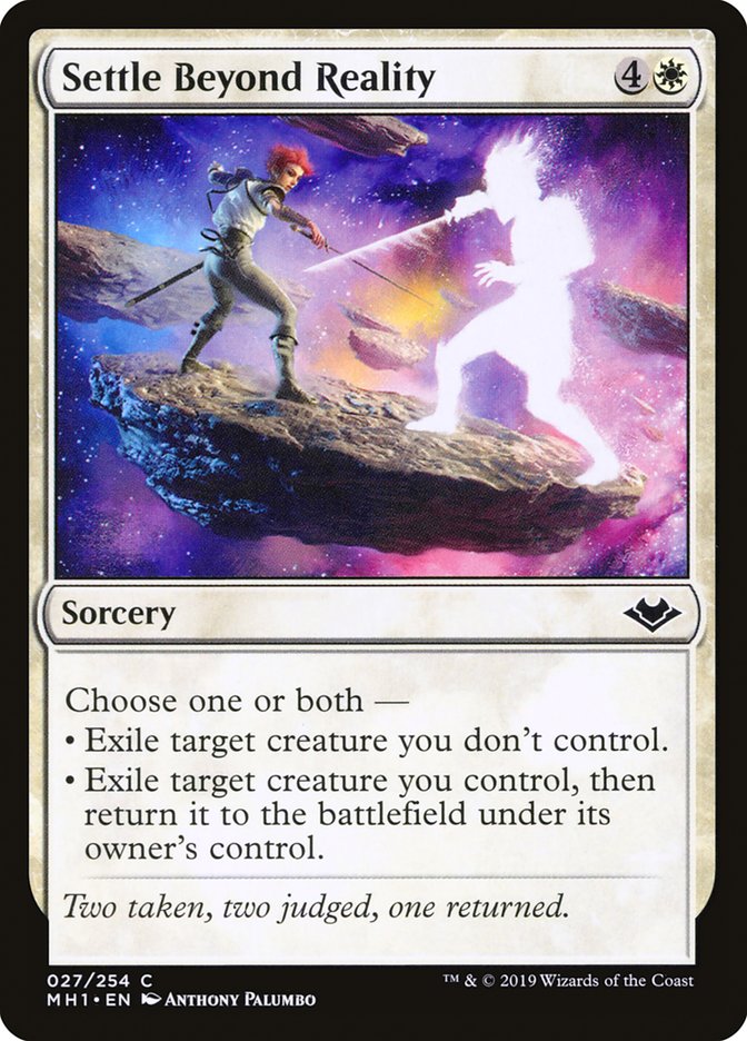 Settle Beyond Reality [Modern Horizons] | Gaming Infinity