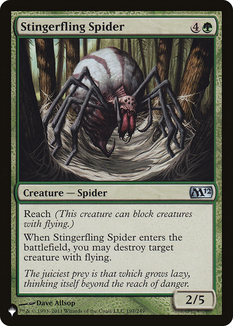 Stingerfling Spider [The List] | Gaming Infinity