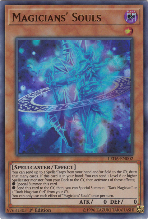 Magicians' Souls [LED6-EN002] Ultra Rare | Gaming Infinity