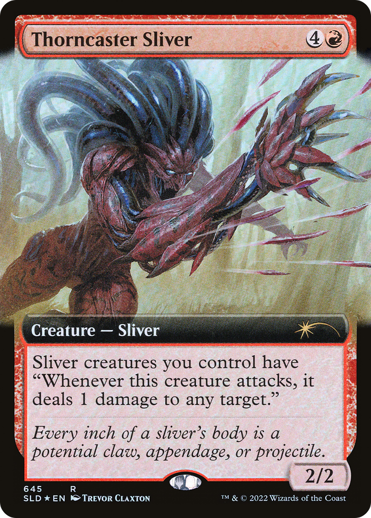 Thorncaster Sliver (Extended Art) [Secret Lair Drop Series] | Gaming Infinity