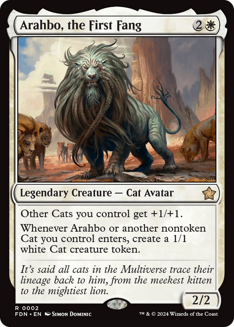 Arahbo, the First Fang [Foundations] | Gaming Infinity