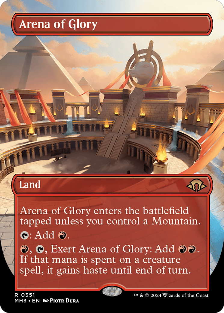 Arena of Glory (Borderless) [Modern Horizons 3] | Gaming Infinity