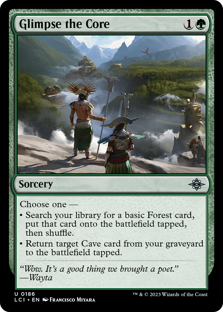 Glimpse the Core [The Lost Caverns of Ixalan] | Gaming Infinity