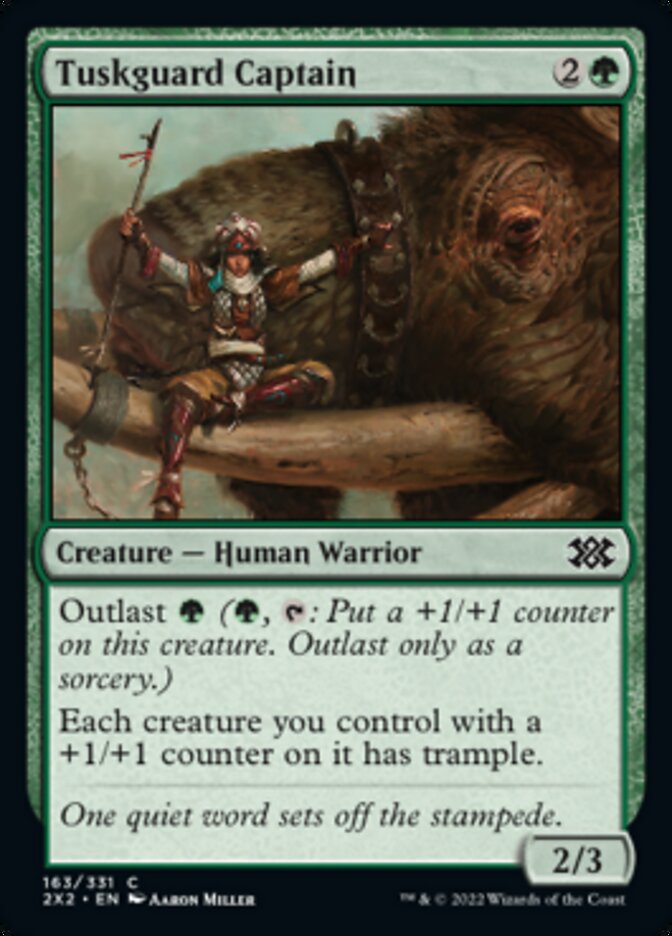 Tuskguard Captain [Double Masters 2022] | Gaming Infinity