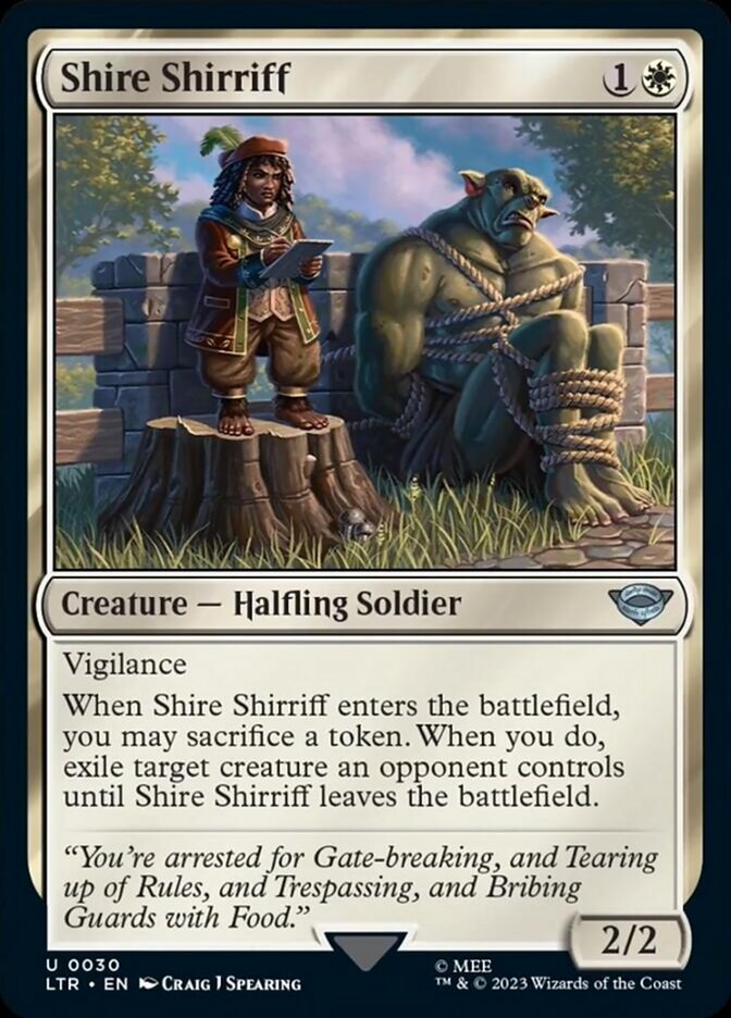 Shire Shirriff [The Lord of the Rings: Tales of Middle-Earth] | Gaming Infinity