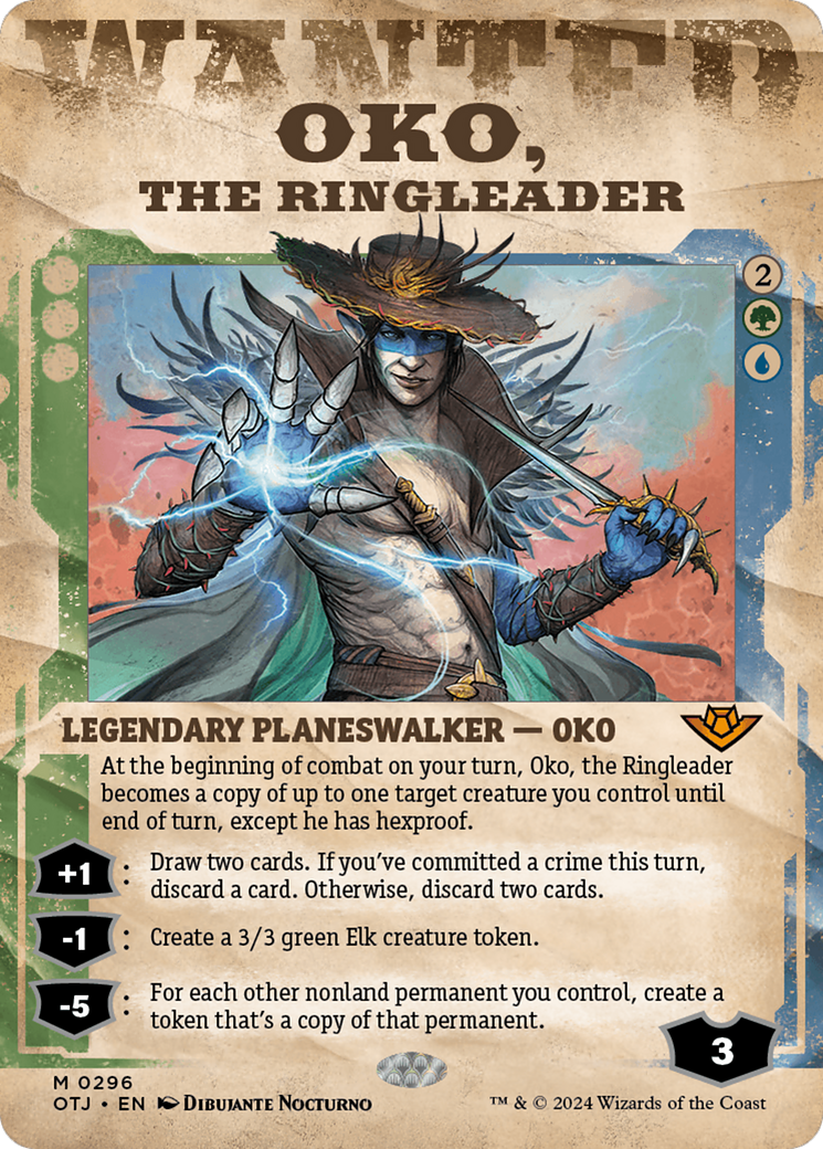 Oko, the Ringleader (Showcase) [Outlaws of Thunder Junction] | Gaming Infinity