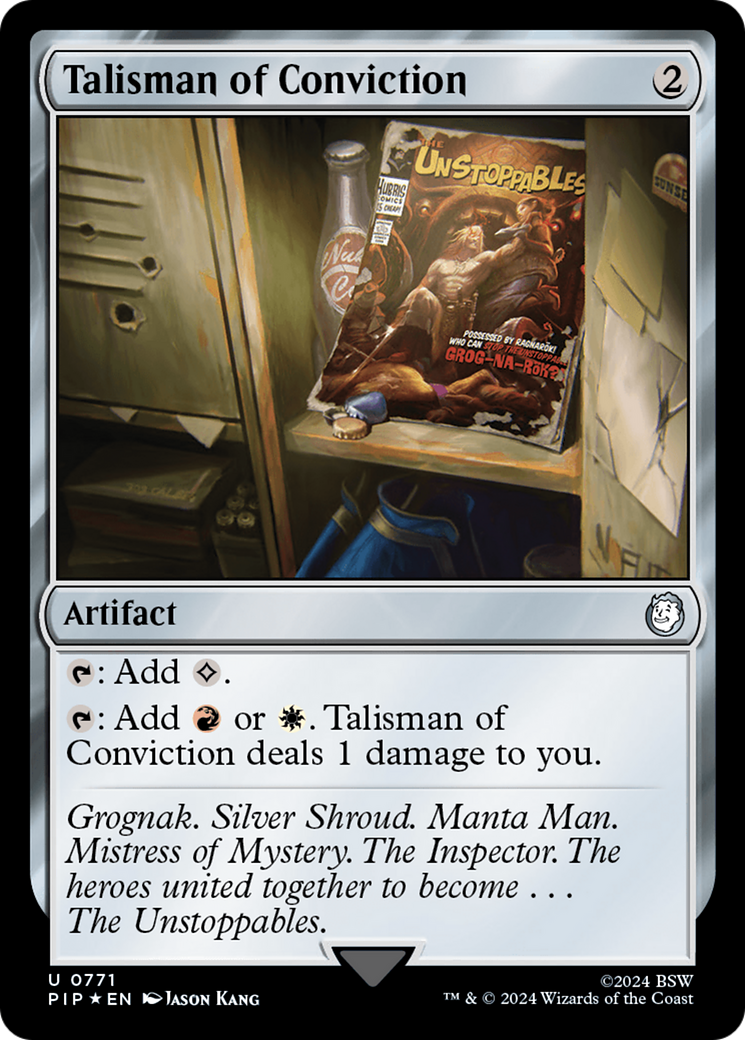 Talisman of Conviction (Surge Foil) [Fallout] | Gaming Infinity