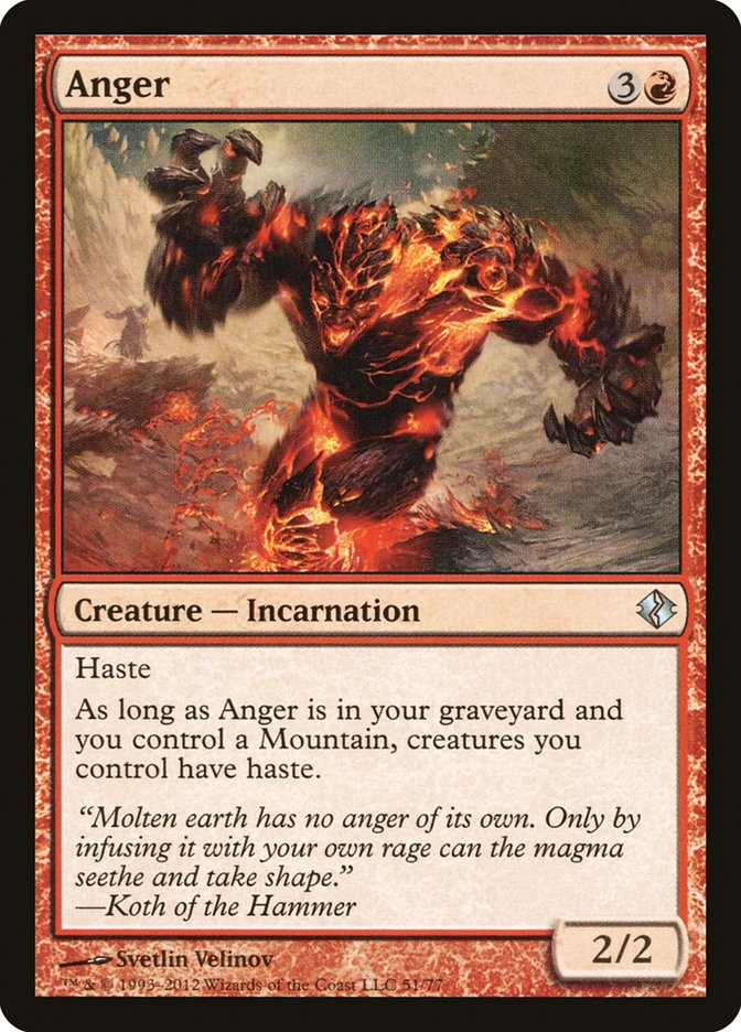 Anger [Duel Decks: Venser vs. Koth] | Gaming Infinity