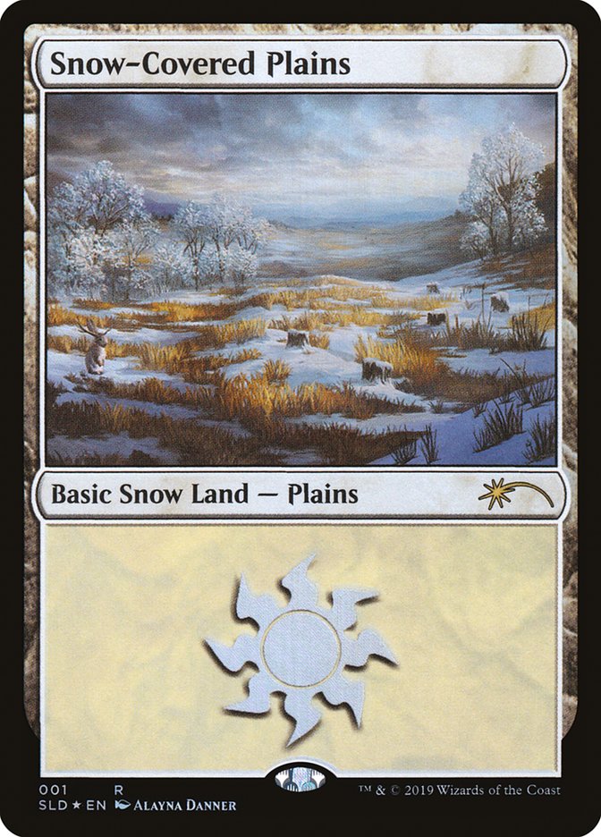 Snow-Covered Plains (001) [Secret Lair Drop Series] | Gaming Infinity