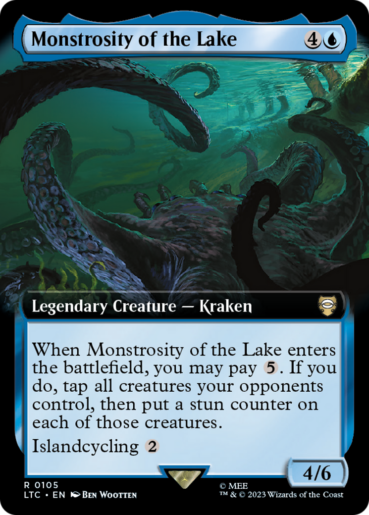 Monstrosity of the Lake (Extended Art) [The Lord of the Rings: Tales of Middle-Earth Commander] | Gaming Infinity