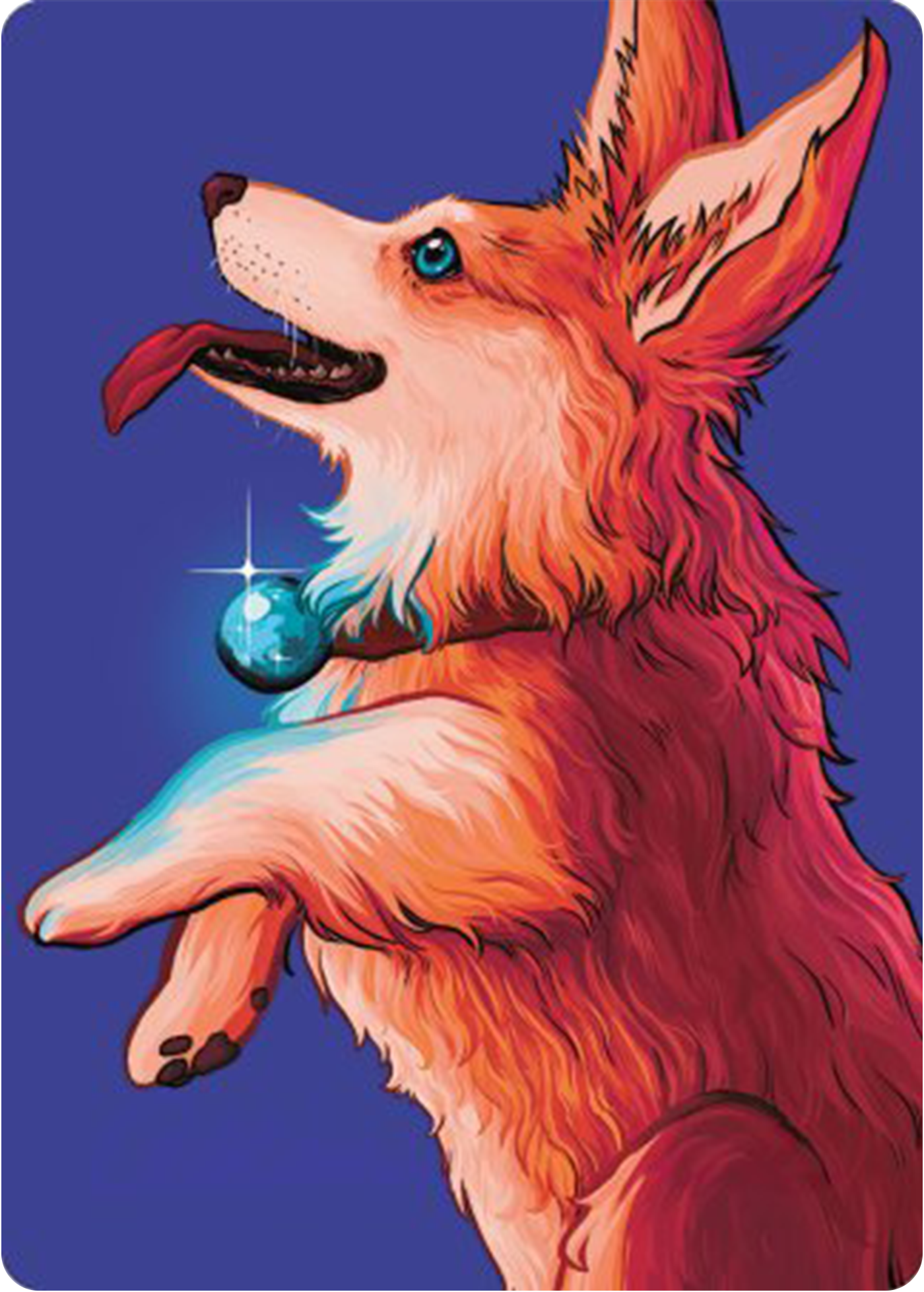 Phelia, Exuberant Shepherd Art Card [Modern Horizons 3 Art Series] | Gaming Infinity