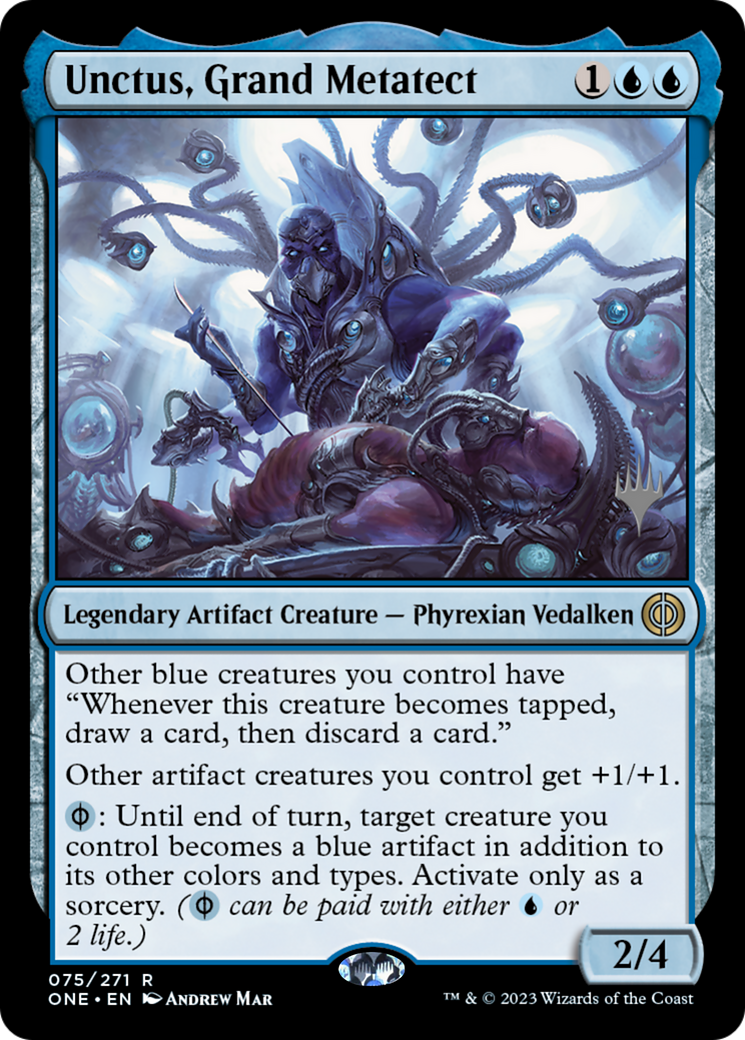 Unctus, Grand Metatect (Promo Pack) [Phyrexia: All Will Be One Promos] | Gaming Infinity