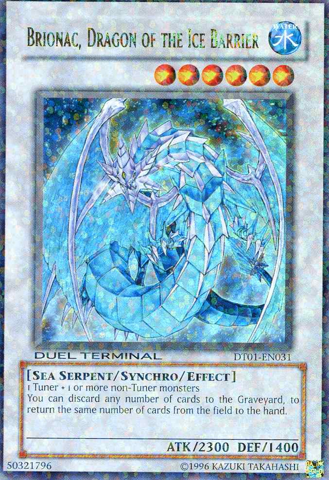 Brionac, Dragon of the Ice Barrier [DT01-EN031] Ultra Rare | Gaming Infinity
