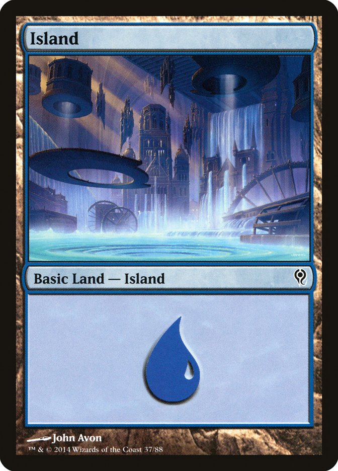 Island (37) [Duel Decks: Jace vs. Vraska] | Gaming Infinity