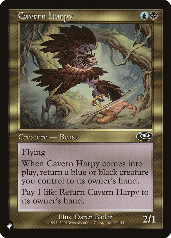 Cavern Harpy [The List] | Gaming Infinity