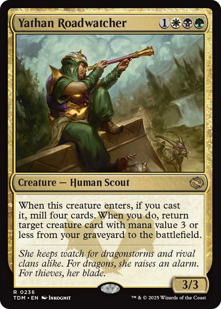 Yathan Roadwatcher [Tarkir: Dragonstorm] | Gaming Infinity