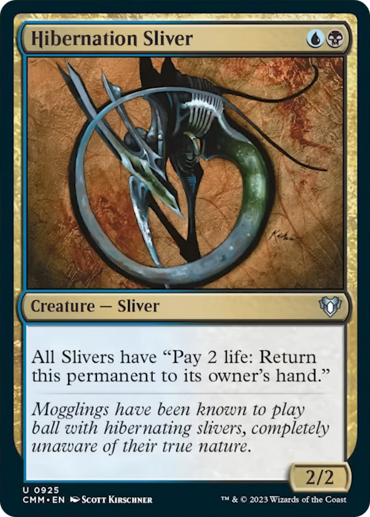 Hibernation Sliver [Commander Masters] | Gaming Infinity