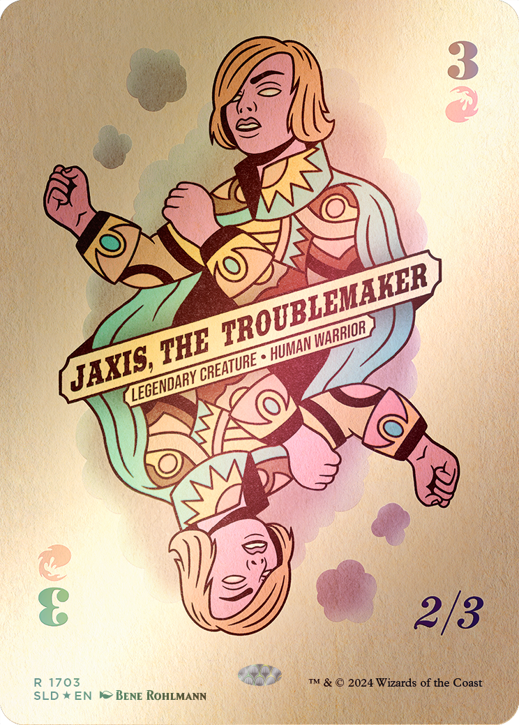 Jaxis, the Troublemaker (Rainbow Foil) [Secret Lair Drop Series] | Gaming Infinity