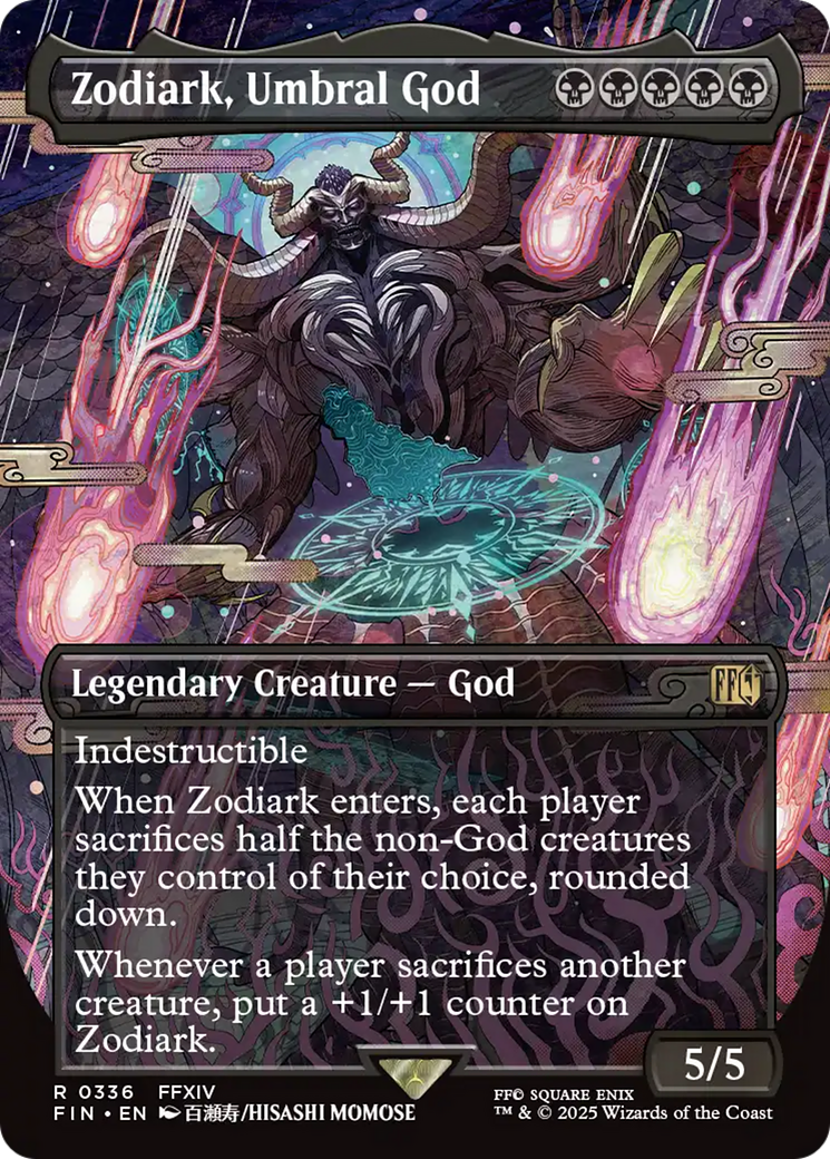 Zodiark, Umbral God (Borderless) [FINAL FANTASY] | Gaming Infinity