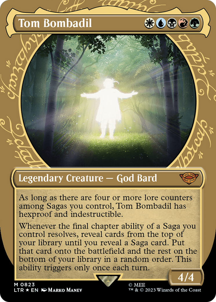 Tom Bombadil (Showcase) (Surge Foil) [The Lord of the Rings: Tales of Middle-Earth] | Gaming Infinity