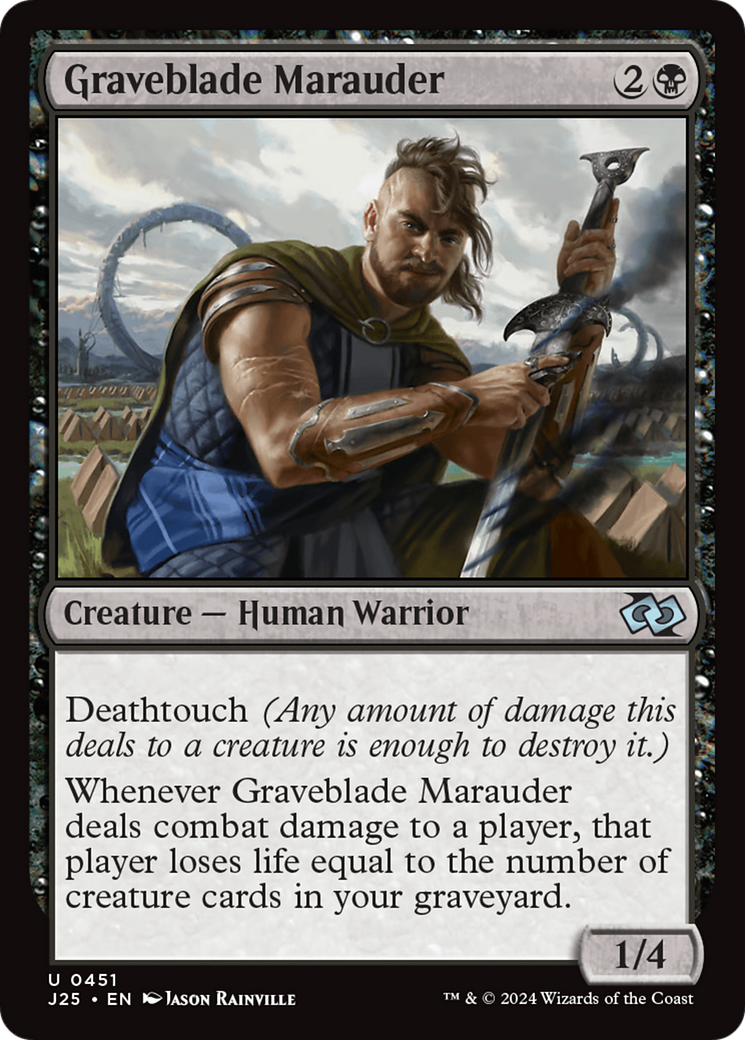 Graveblade Marauder [Foundations Jumpstart] | Gaming Infinity
