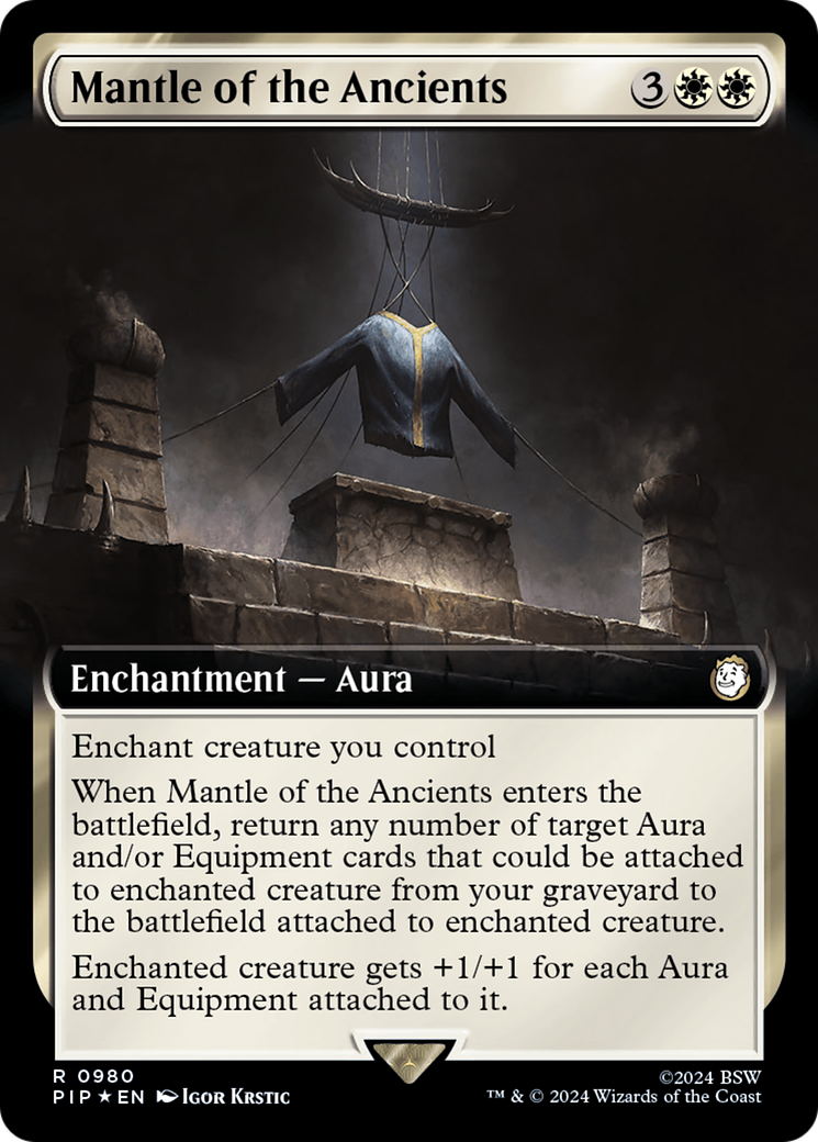 Mantle of the Ancients (Extended Art) (Surge Foil) [Fallout] | Gaming Infinity