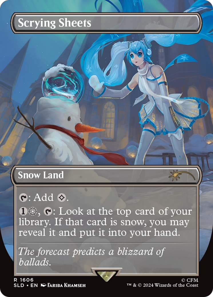 Scrying Sheets [Secret Lair Drop Series] | Gaming Infinity