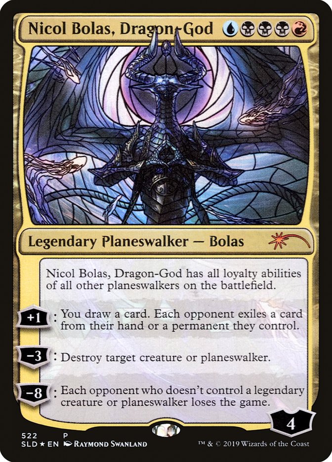 Nicol Bolas, Dragon-God (Stained Glass) [Secret Lair Drop Promos] | Gaming Infinity