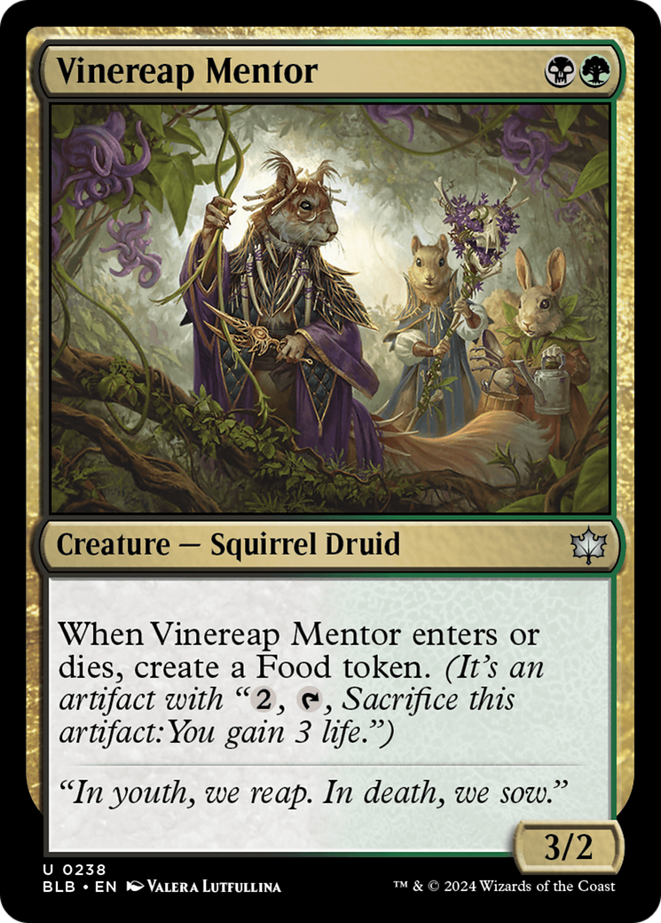 Vinereap Mentor [Bloomburrow] | Gaming Infinity